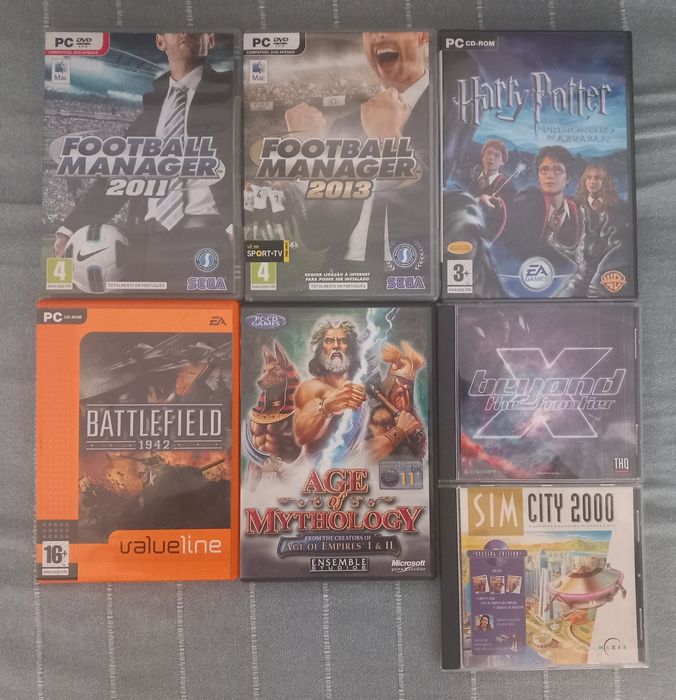 Lote de vários jogos playstation dreamcast game boy pc super nintendo