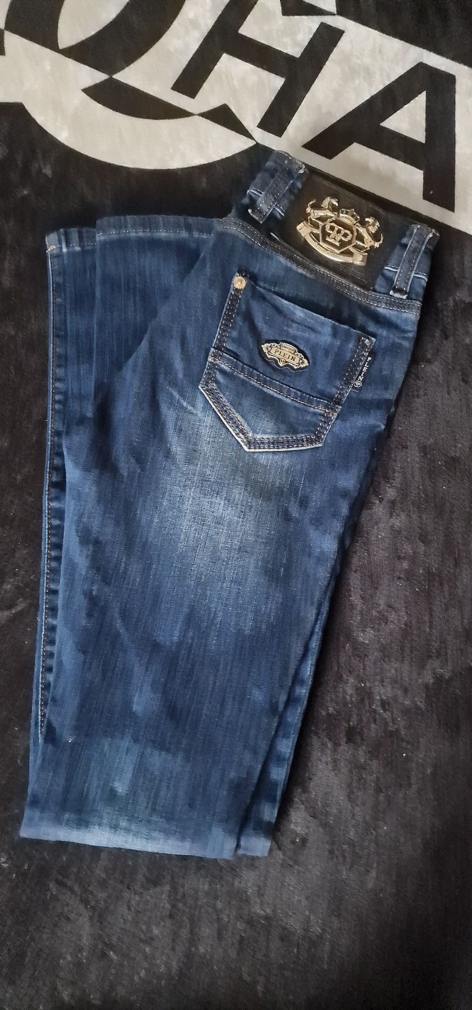 Spodnie-jeansy damskie Philipp  Plein