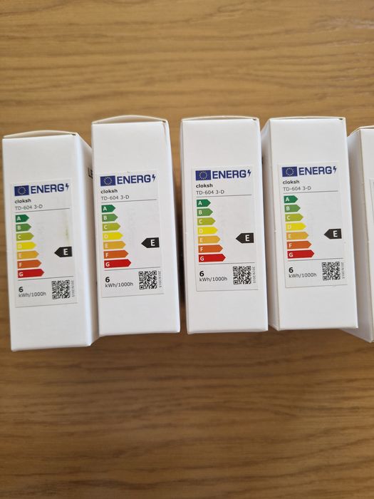 Reflektory LED do zabudowy 6W – 6 szt