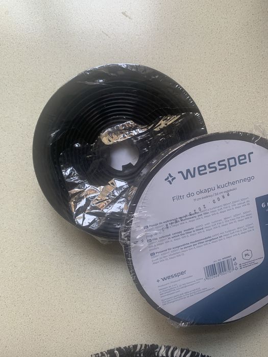 Filtry węglowe do okapu kuchennego 17cm