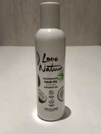 Olejek do włosów Love Nature z olejkiem kokosowym marki Oriflame
