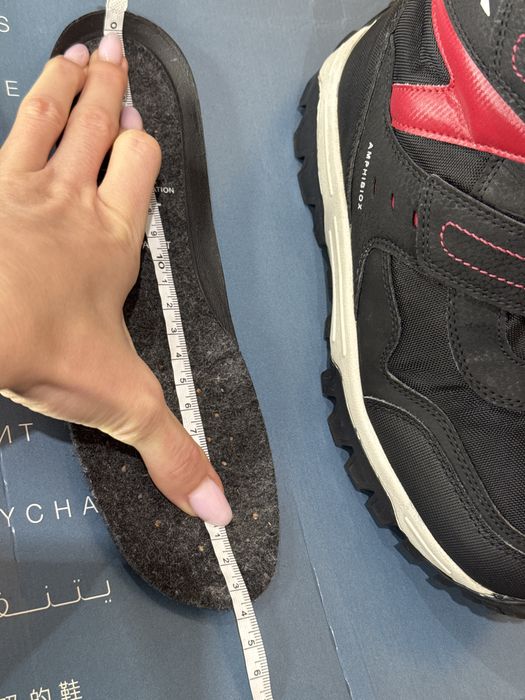 (36 р) Підліткові зимові черевики Geox Himalaya, Устілка 23.5 см