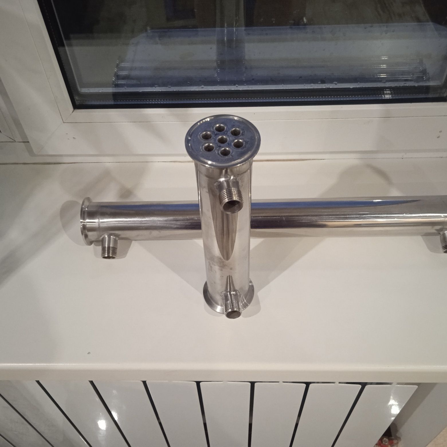 холодильник (дефлегматор )кожухотрубный 2 ", 1. 5", 3"(500,400, 250)