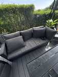 Meble ogrodowe rattan - zestaw