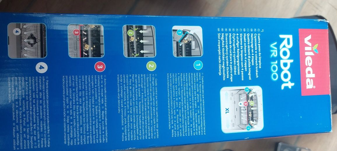 Robot odkurzający VILEDA ROBOT VR 100