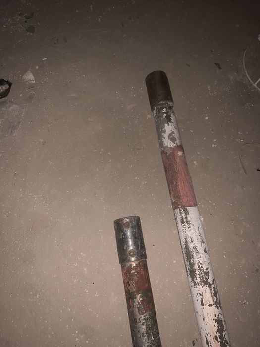 Продам дві алюмінієві труби d 7 cm L 5 m+