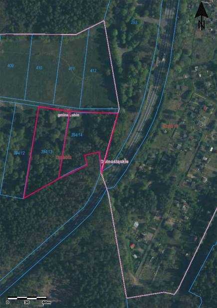 Działka inwestycyjna - LUBIN dolnośląskie