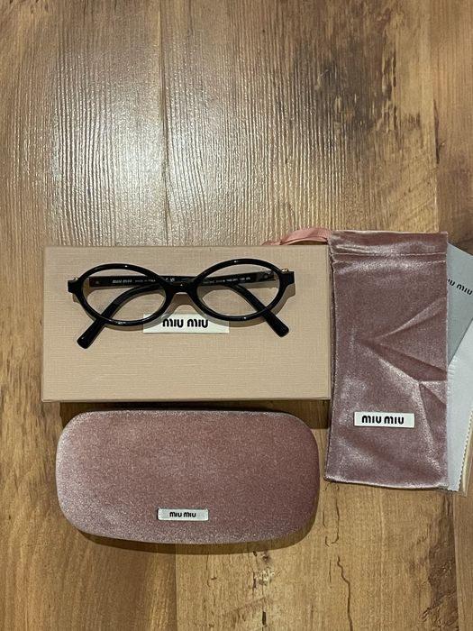 Okukary Miu Miu damskie zerówki