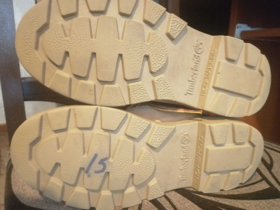 Шкіряні підліткові черевики timberland