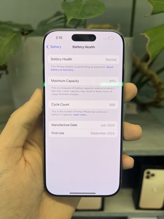 iPhone 16 Pro 256GB Natural Titanium Unlock Від Магазину