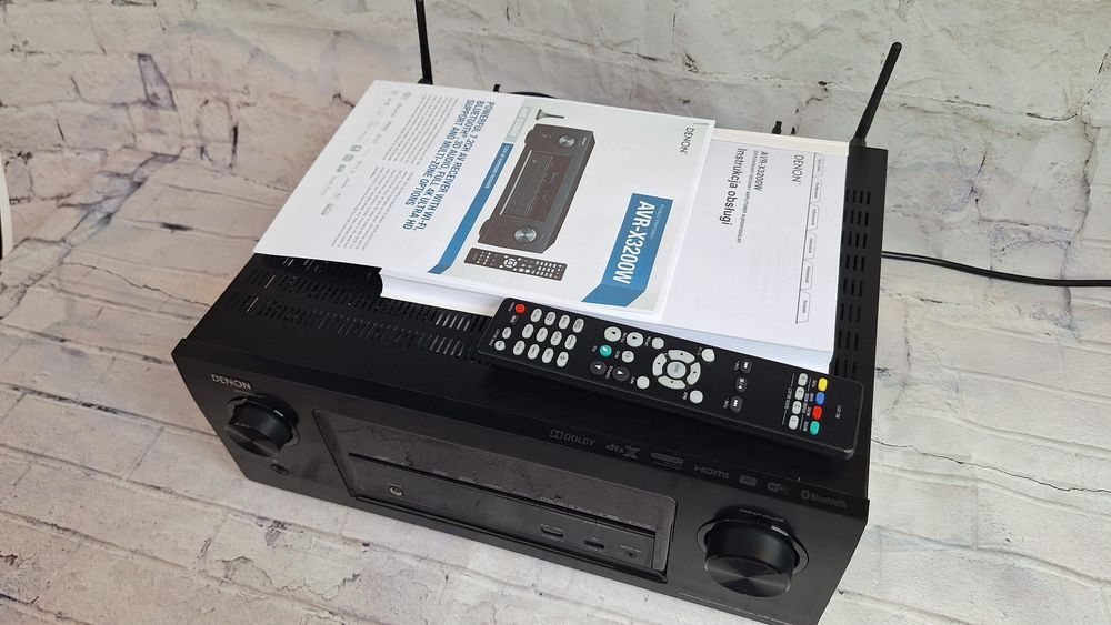 7.2 Denon AVR-3200 Wifi BT spotify net radio 4k ARC