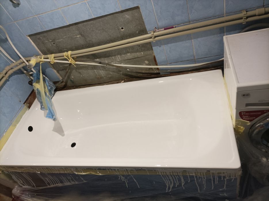 Реставрація ванн рідким акрилом