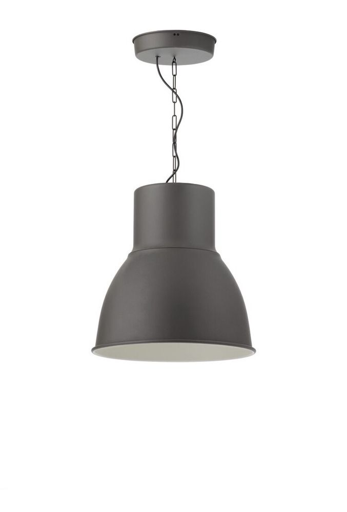 HEKTAR lampa wisząca Ikea szara