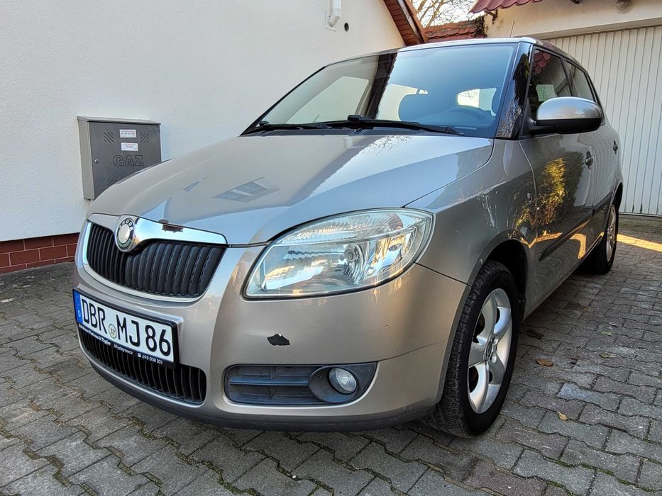 Skoda Fabia 1.2 Benzyna 70 KM Opłacony Klimatyzacja Alufelgi Hak