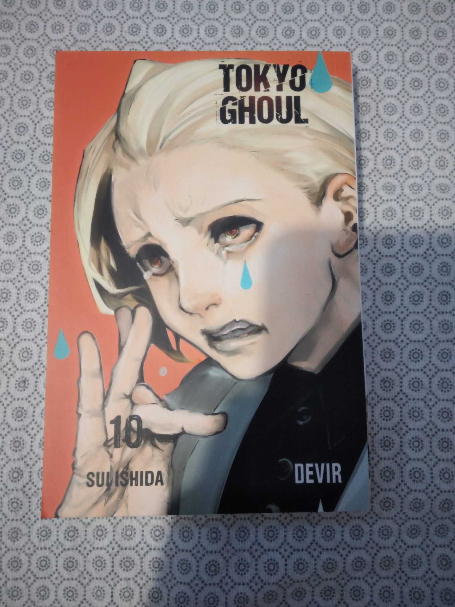 Livros - Tokyo Ghoul 1, 9 e 10 (manga)