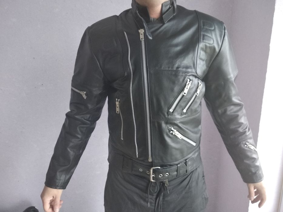 Куртка кожаная, мото Leather Maniacs L-XL