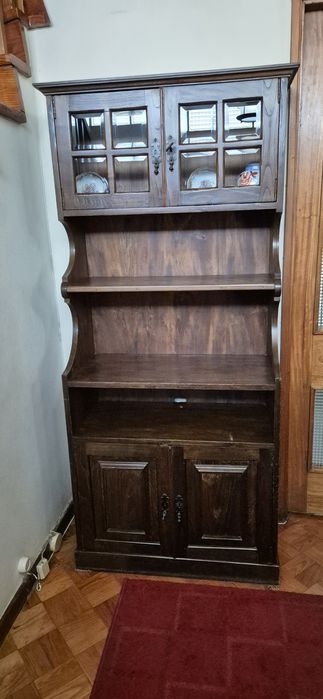 Aparedor alto em madeira - antigo