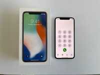 IPHONE X, Sprawny w 100%, 64gb, Kolor Srebrny, Stan Dobry, Bateria 87%