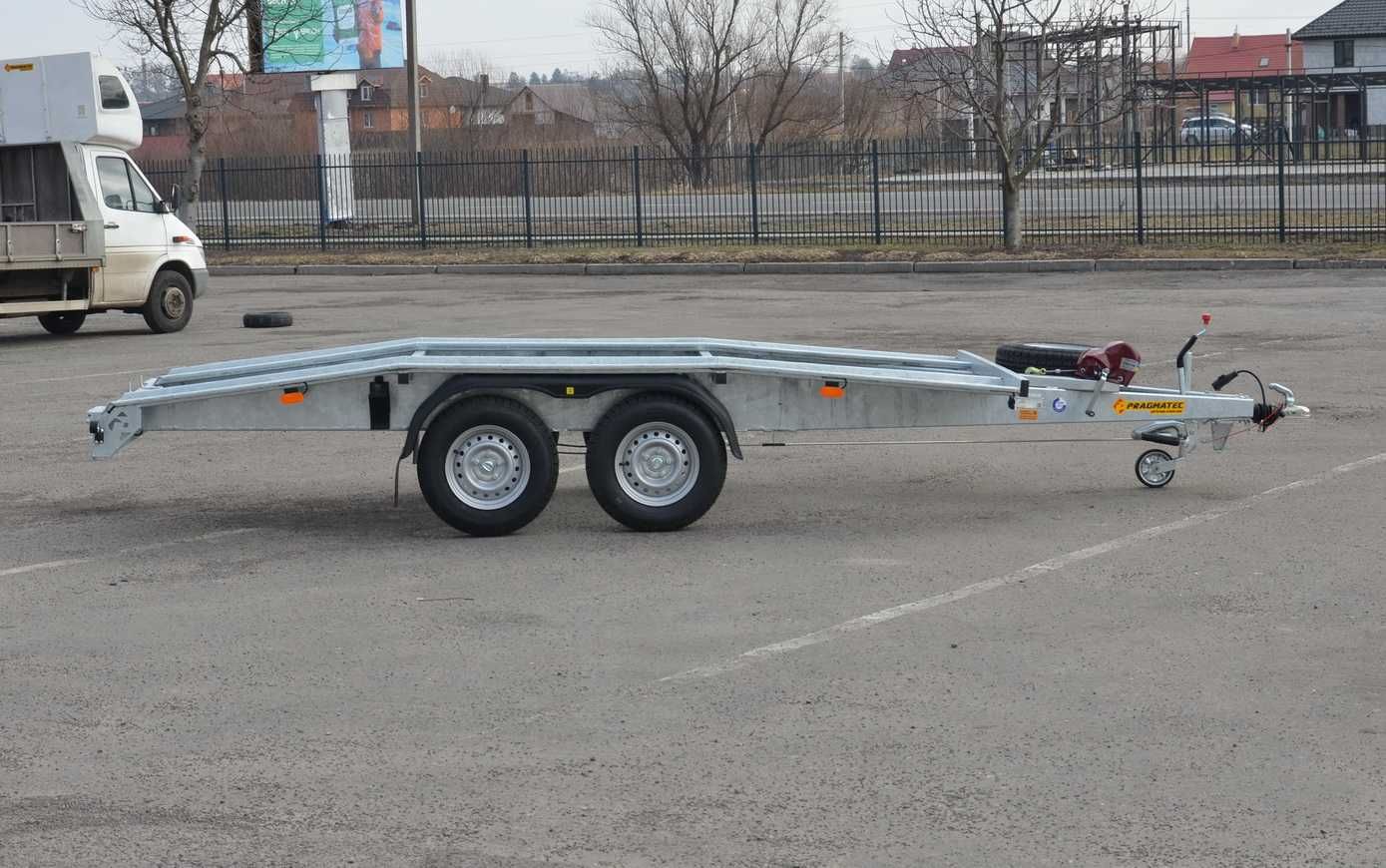 Лавета, лафет, прицеп для перевозки автомобиля PRAGMATEC, автовоз
