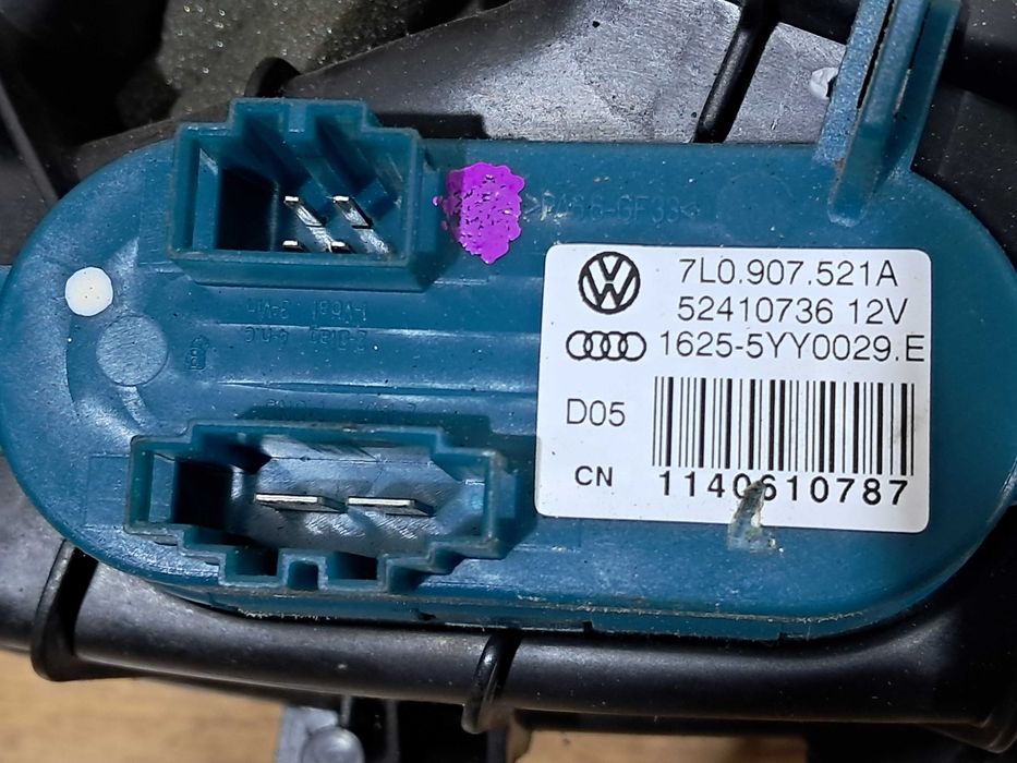 Nagrzewnica wnętrza tylna tył parownik kompletna AUDI Q7 4L węże wąż