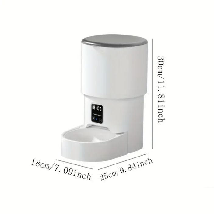 Автоматична смарт годівниця / кормушка для котів та собак