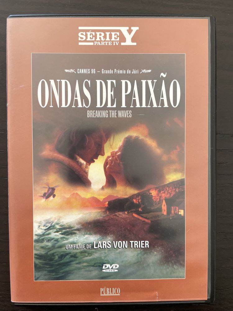 DVD Ondas de Paixão, de Lars von Trier