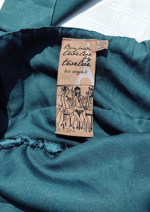 Красивое платье в полоску Bonjour Twelve by Twelve Los Angeles XS S