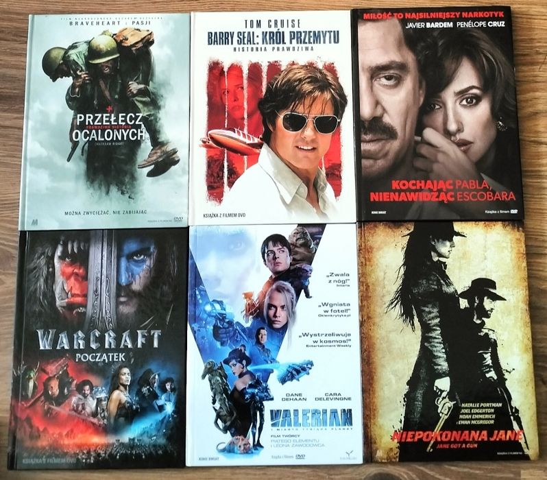 Filmy na płytach DVD