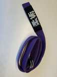 Pas bjj jeans do spodni purpurowy A1-A2