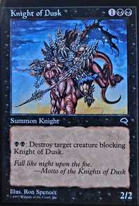 Magic the Gathering  - Knight of Dusk  - Tempest Edition