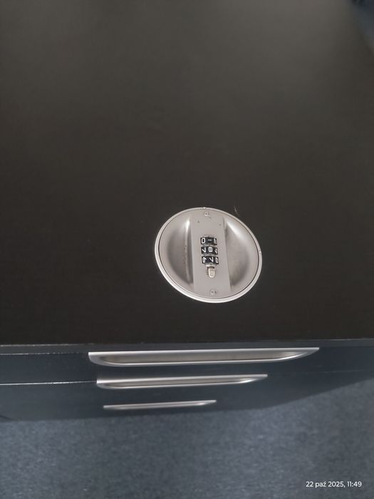 Kontenerek biurowy Galant szafka na szyfr