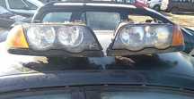 Lampy przednie BMW e46 przedlift cosmoschwarz listwa lampy