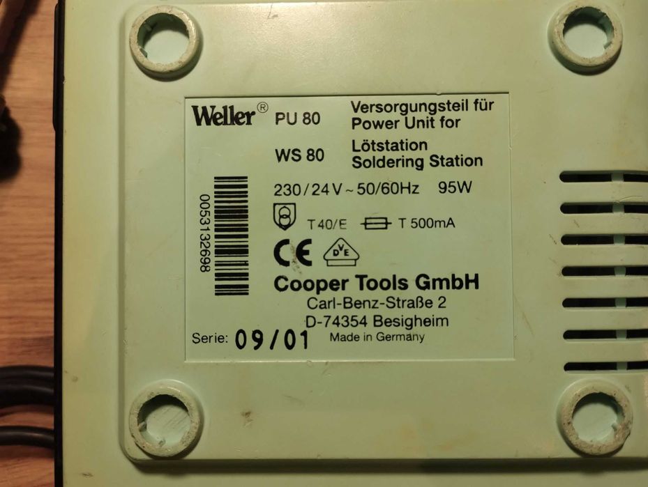 stacja lutownicza Weller WS80