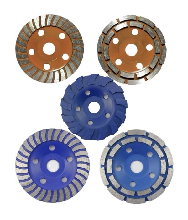 Алмазна шліфувальна чашка для шліфування та зачищення 100 мм 125 мм