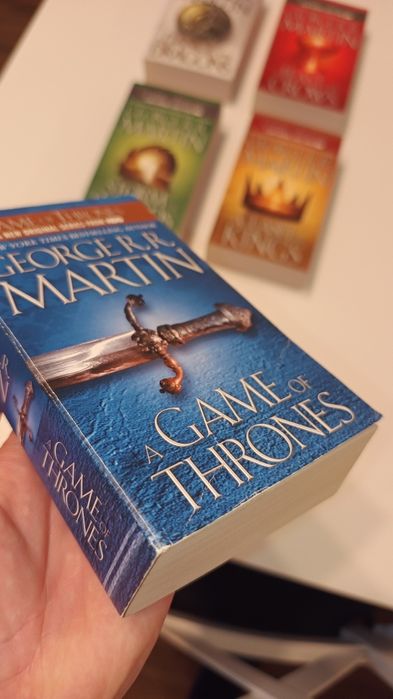 Song of ice and fire ENG Gra o tron George RR Martin