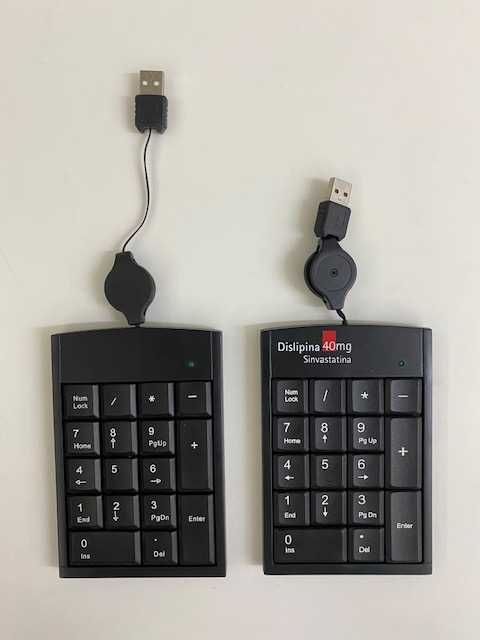 NumPad via USB - NOVOS