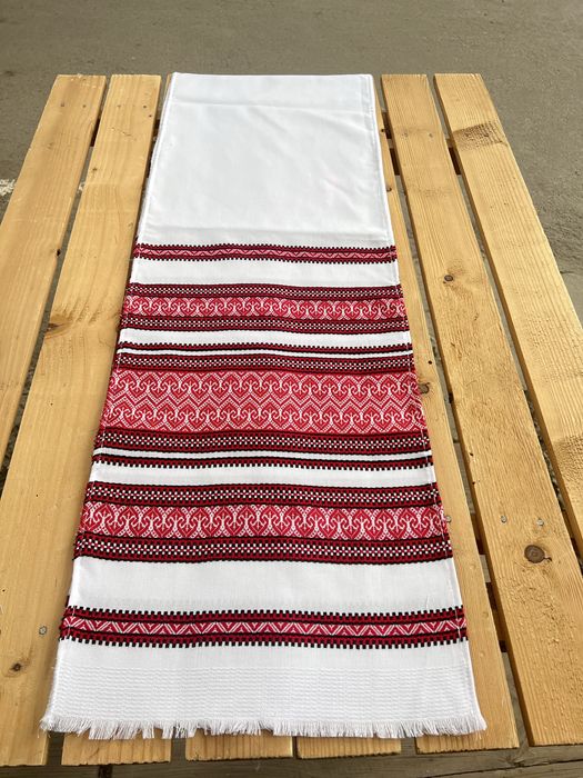 Рушник домотканний машинна вишивка