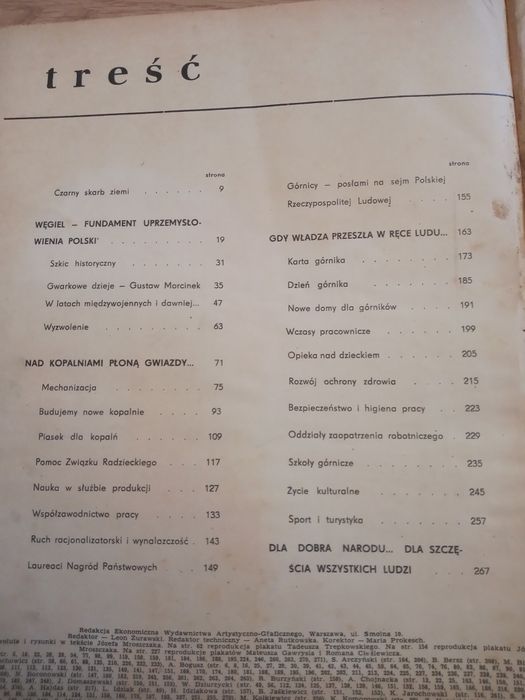 Węgiel - Nasze Bogactwo Stary Album Książka 1955 rok