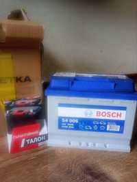 Новий акумулятор Bosch 60Ah (+/-) S4006 540EN в упаковці