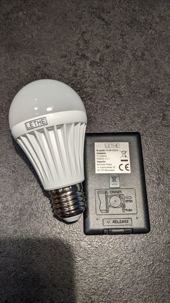 Żarówka rgb led pilot lethe