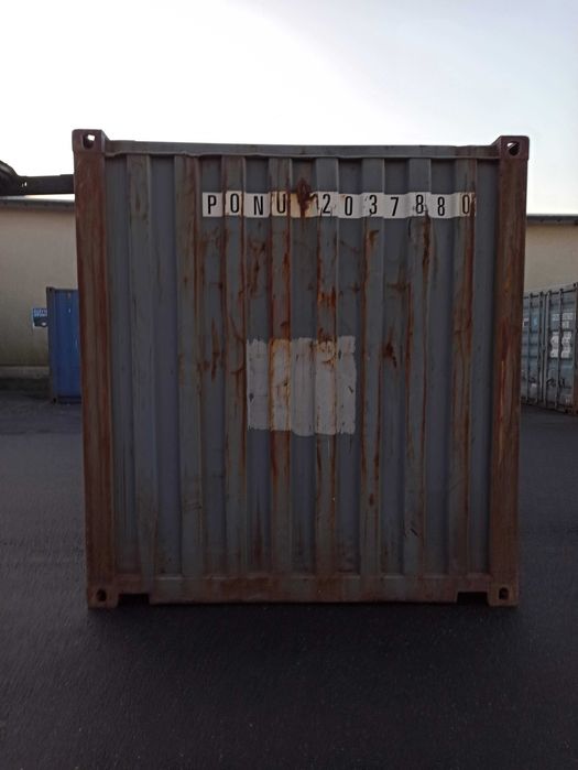 Kontener morski magazynowy używany w dobrym stanie 20'DC lok. Wrocław