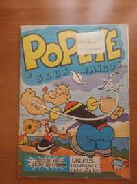 Caderneta cromos Popeye e seus amigos.