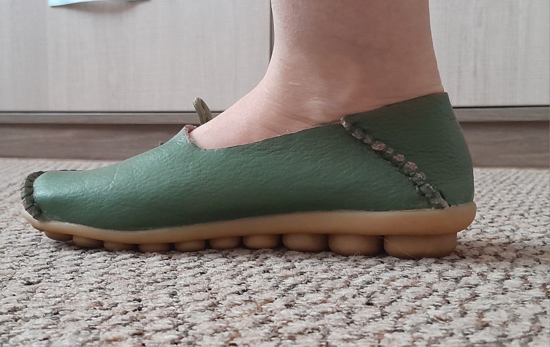 Шкіряні мокасини