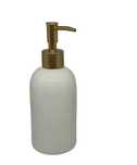 Nowoczesny Ceramiczny Dozownik mydło/płyn/szampon/balsam 420ml kod 897