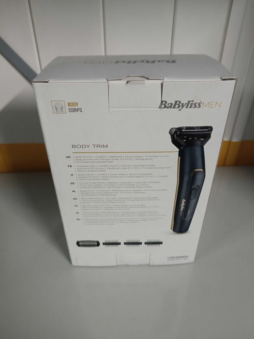 Depiladora BaByliss MEN BG120E - COMO NOVO