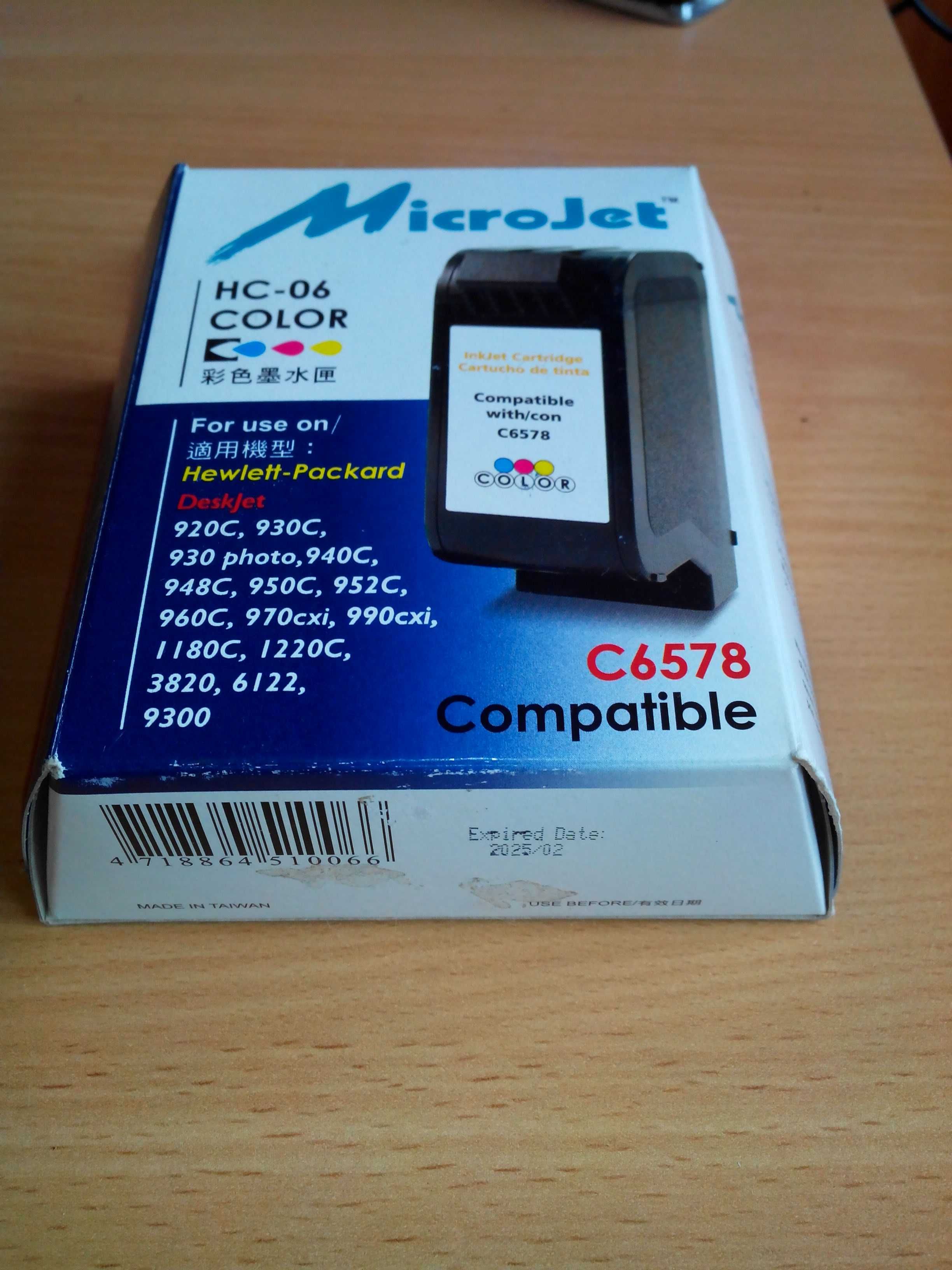 Картридж MicroJet для HP 78 Color (HC-06)