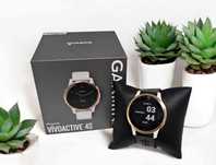 Zegarek garmin vivoactive 4 s z folią na ekranie