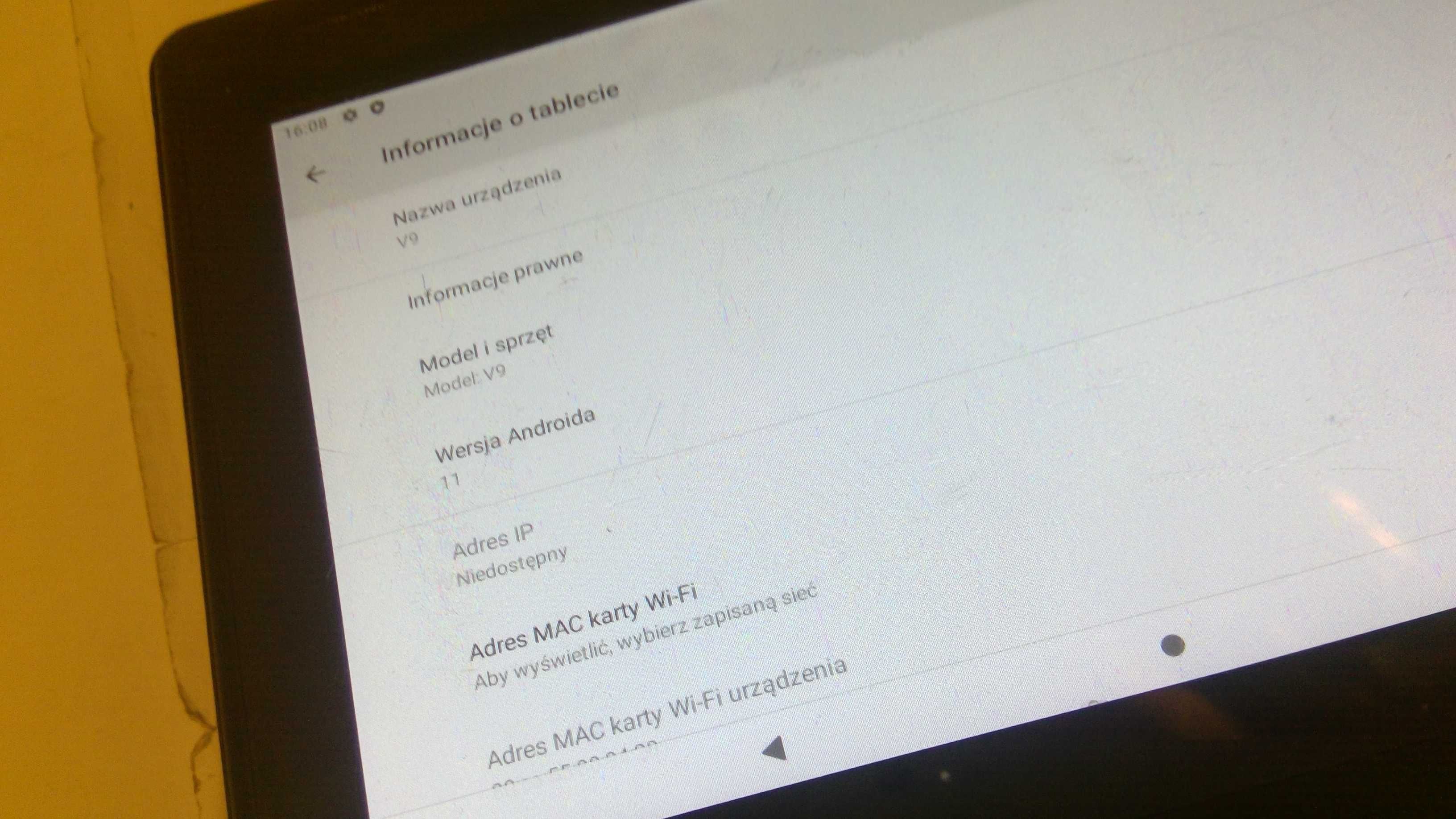 Tablet Android V9 T334