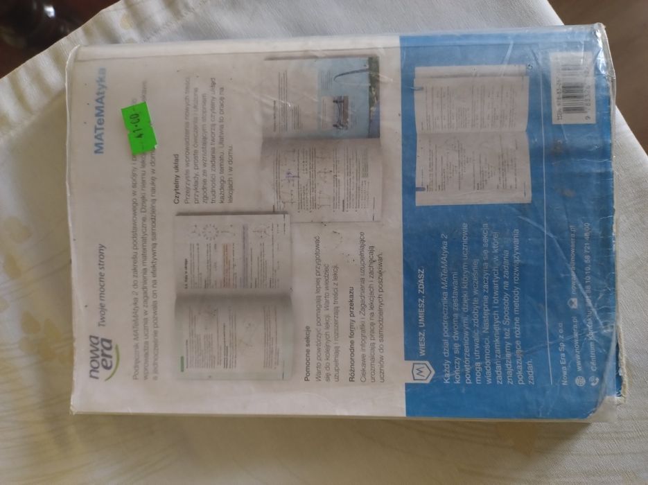 Podręcznik Matematyka 2 zak. podstawowy Nowa Era