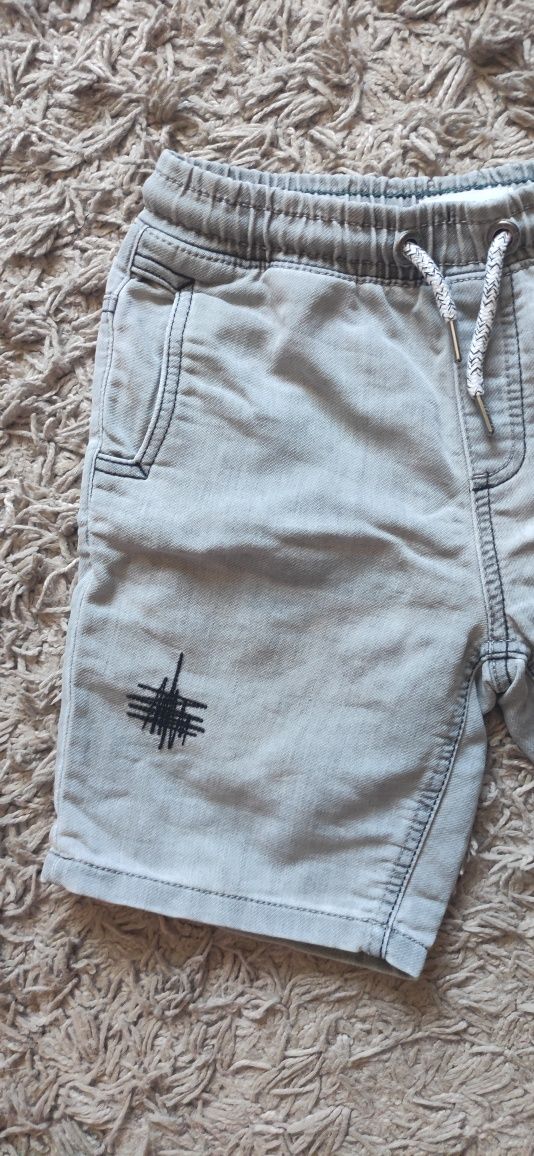 Reserved dżinsowe szorty spodenki dla chłopca 122cm